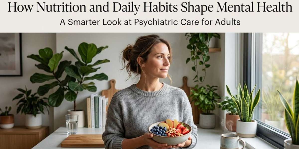 How Nutrition and Daily Habits Shape Mental Health: A Smarter Look at Psychiatric Care for Adults