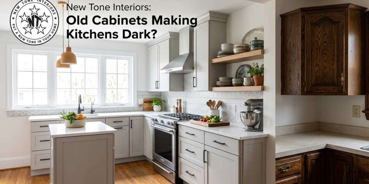 Old Cabinets Making Kitchens Dark?