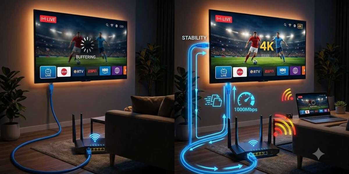 Why Is Ethernet Better Than Wi-Fi for IPTV Streaming?