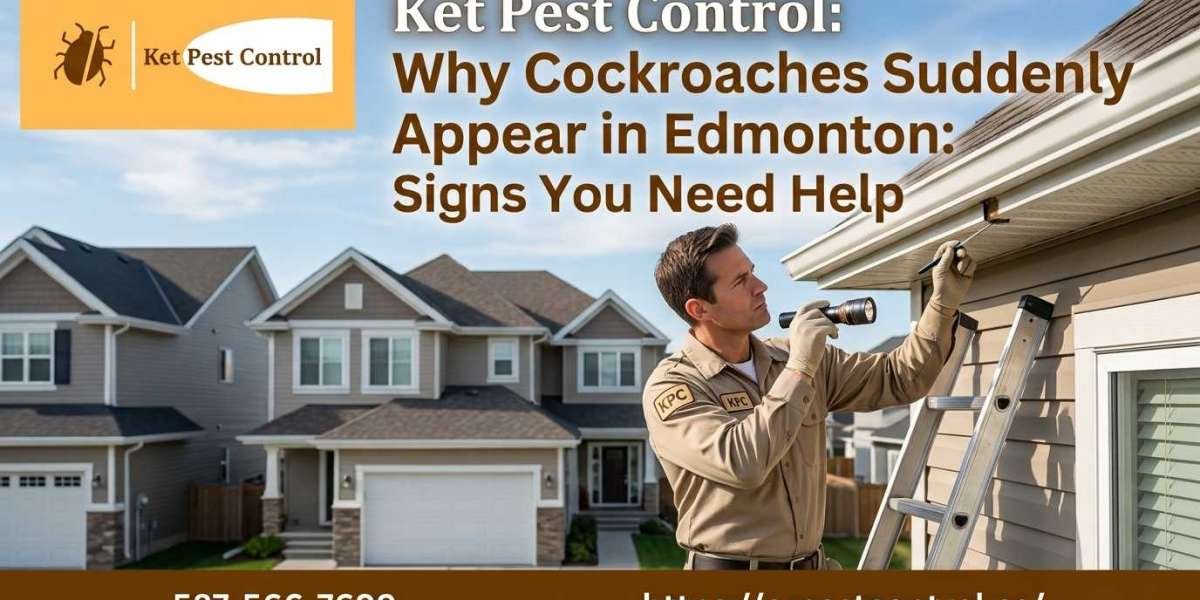 Why Cockroaches Suddenly Appear in Edmonton