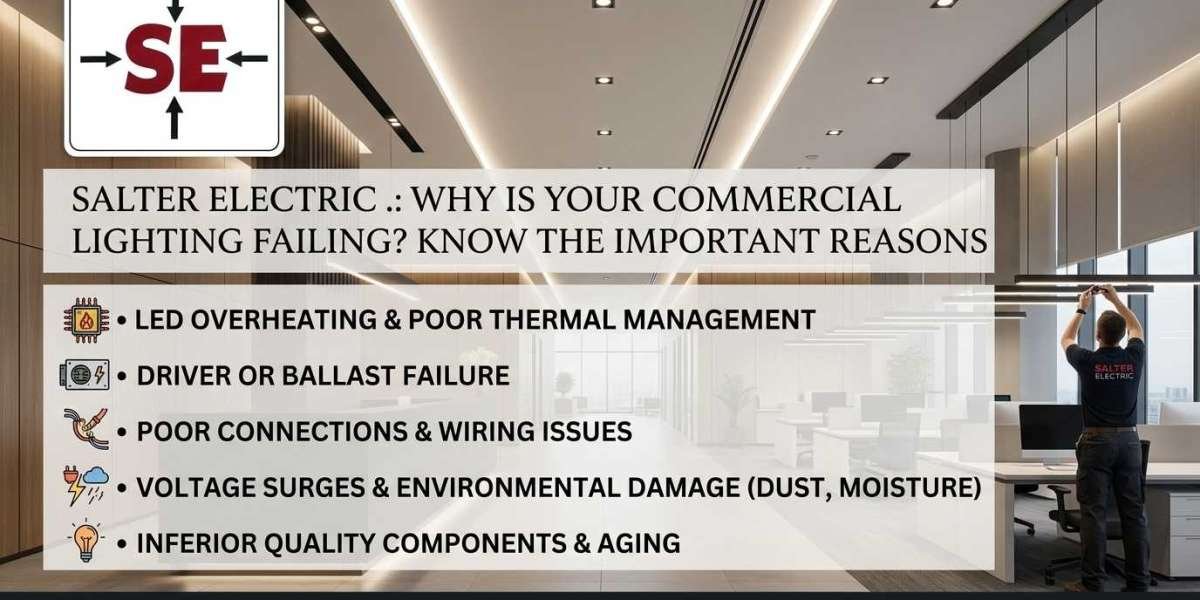 Why Is Your Commercial Lighting Failing? Know the Important Reasons